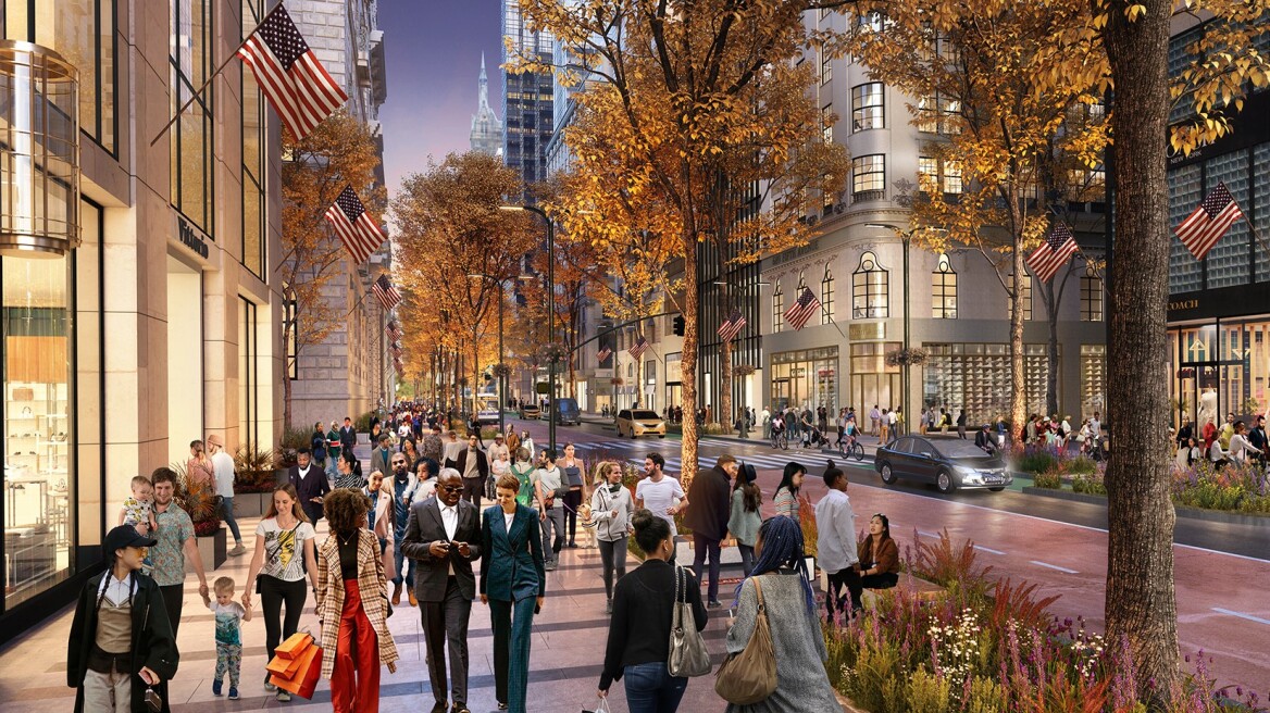 Νέα Υόρκη: Ο δήμαρχος θέλει να μετατρέψει την 5η Λεωφόρο σε «Μεγάλο Περίπατο»