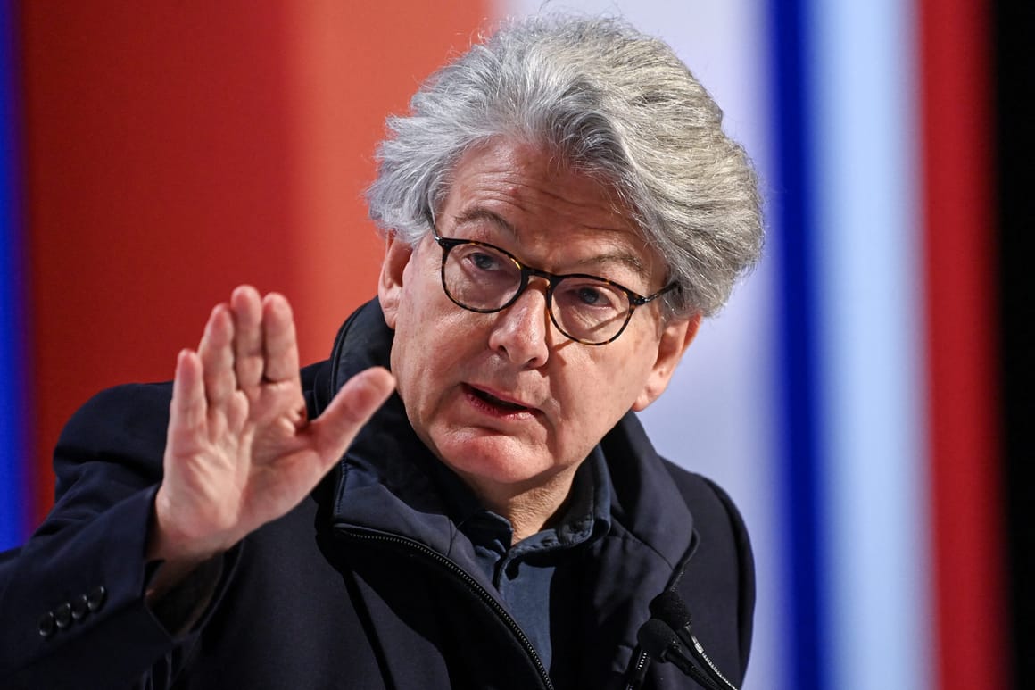 Breton urges EU to flex its muscles on trade – POLITICO